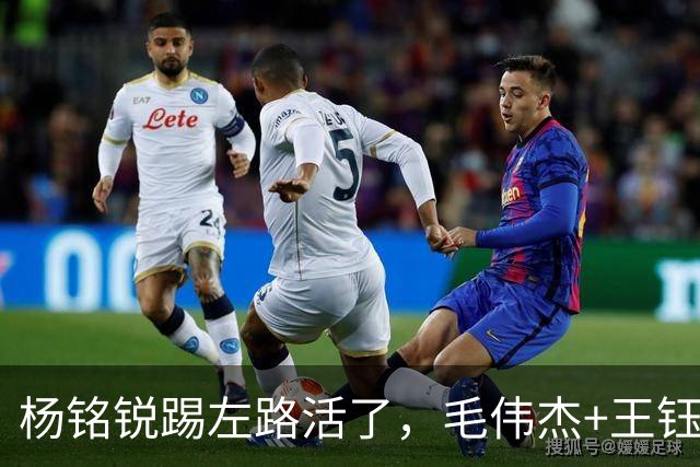 杨铭锐踢左路活了，毛伟杰+王钰栋国足未来双雄，大连3将身背3黄